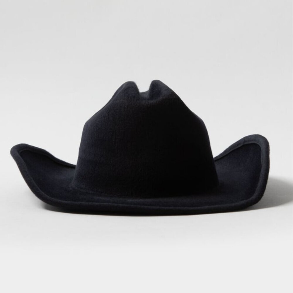 NWOT Wyeth McGraw Wool Cowboy Hat in Black